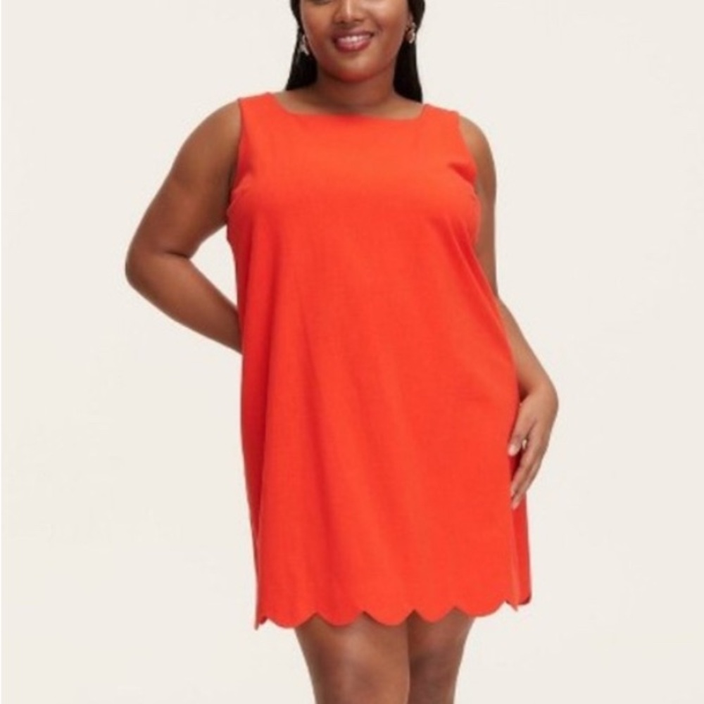 Women's Scalloped Mini Shift Dress - kate spade new york x Target Red